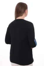 Dámske tričko V-Style s ozdobným lemovaním a 3/4 rukávom – Obrázok 4