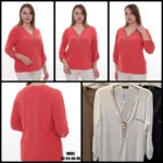 Tunika so zipsom a elegantným detailom – Obrázok 2