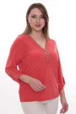 Tunika so zipsom a elegantným detailom – Obrázok 3