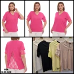 Dámske tričko s čipkovým detailom na chrbte – Obrázok 4