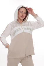 Dámsky elegantný komplet Black & White Lace – Obrázok 8