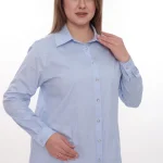 Dámska elegantná košeľa s jemným zdobením