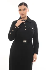 Dámske šaty Black Elegance – Obrázok 2