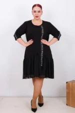 Dámske šaty Nočná elegancia – Obrázok 3