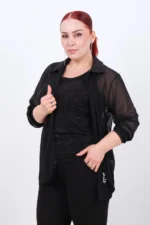 Dámsky trojdielny komplet Black Elegance