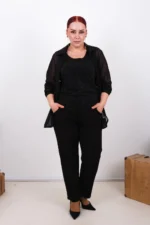 Dámsky trojdielny komplet Black Elegance – Obrázok 4