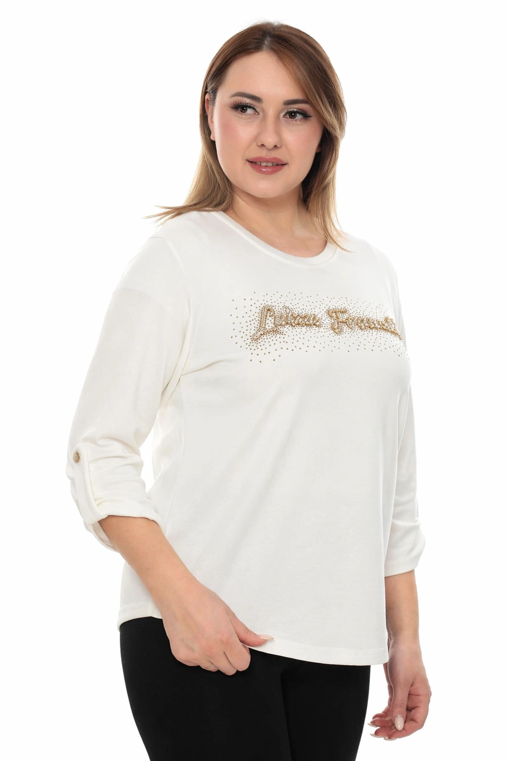image_Pippit_202606022211 Dámske elegantné tričko Madame Luxury – Obrázok 1